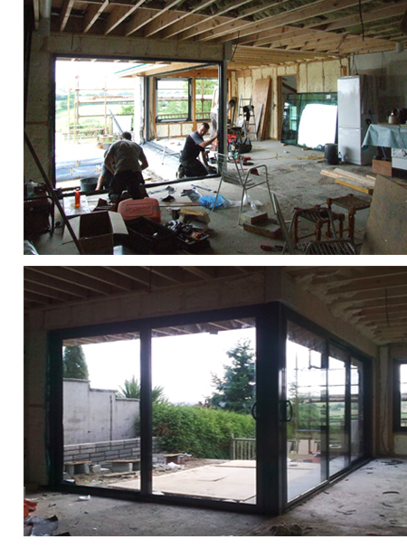 Timber Frame Dwelling Upgrade, Wicklow – Week 8
