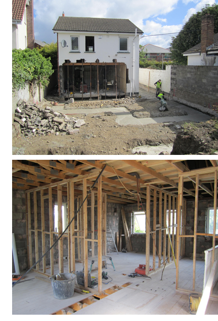 Extension and Upgrade Works, South Dublin – Week 2