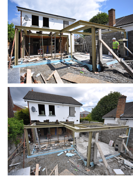 Extension and Upgrade Works, South Dublin – Week 5
