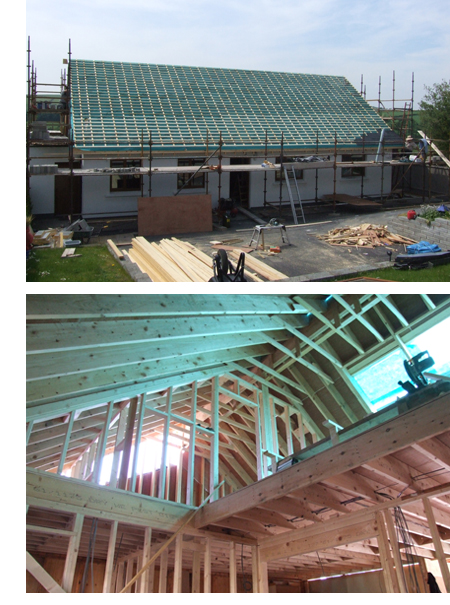 Timber Frame Dwelling Upgrade, Wicklow – Week 4