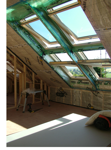 Timber Frame Dwelling Upgrade, Wicklow – Week 7 (cont.)