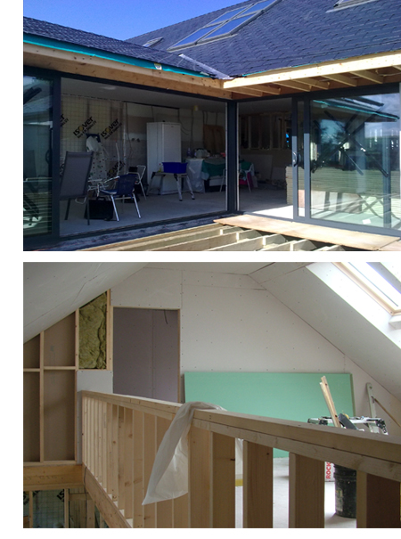Timber Frame Dwelling Upgrade, Wicklow – Week 9