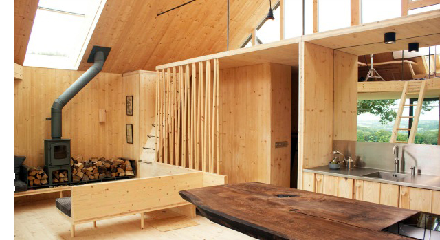 Cross Laminated Wood Panel House