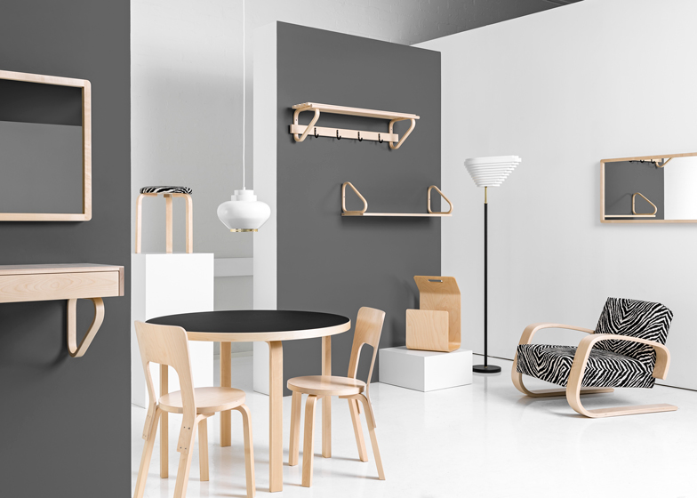 Artek reintroduces Alvar Aalto furniture designs