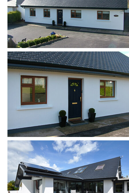 Timber Frame Dwelling Upgrade, Wicklow – Completed Images, External