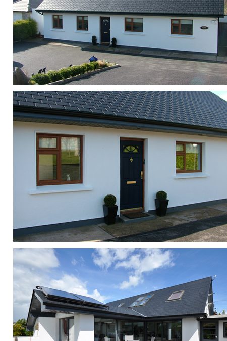 Timber Frame Dwelling Upgrade, Wicklow – Completed Images, External