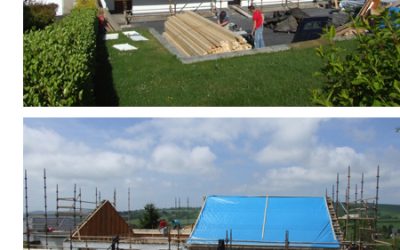 Timber Frame Dwelling Upgrade, Wicklow – Week 3