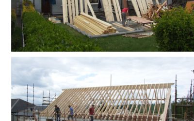 Timber Frame Dwelling Upgrade, Wicklow – Week 3 (cont.)