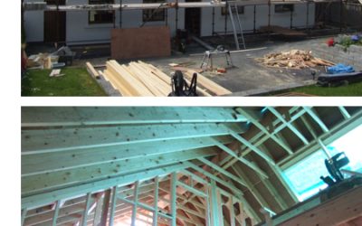 Timber Frame Dwelling Upgrade, Wicklow – Week 4