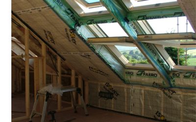 Timber Frame Dwelling Upgrade, Wicklow – Week 7 (cont.)